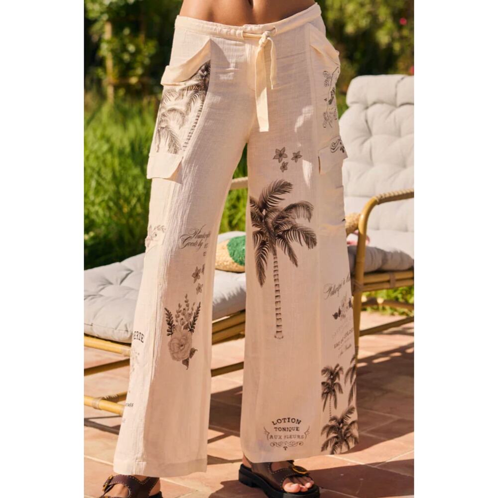 NWOT Agua Bendita Alice Ete Pants, Small